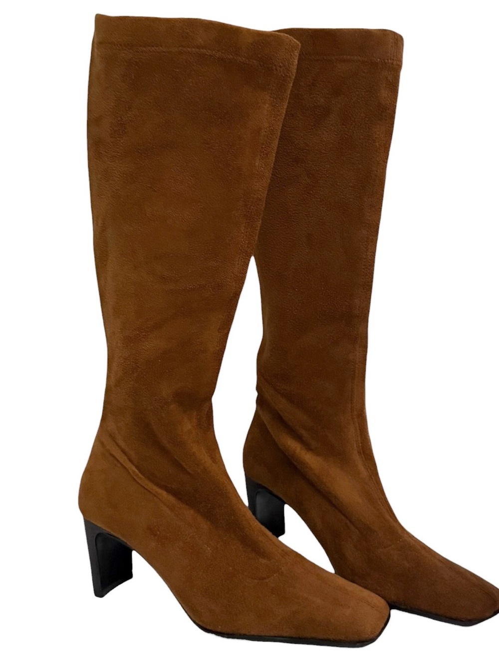 JFW Boots 6 (37) Heeled Helai Cuero Suede Brown